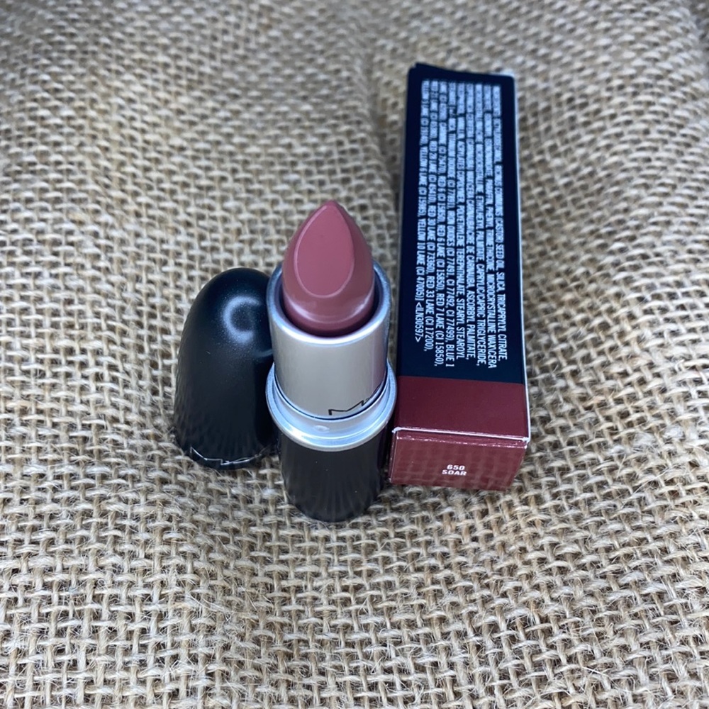Mauve lipstick